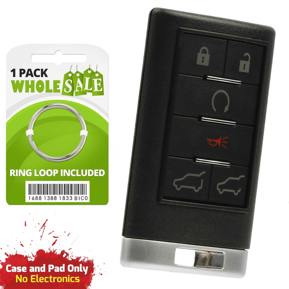 Replacement For 2007 2008 2009 Cadillac Escalade Key Fob Remote Shell Case