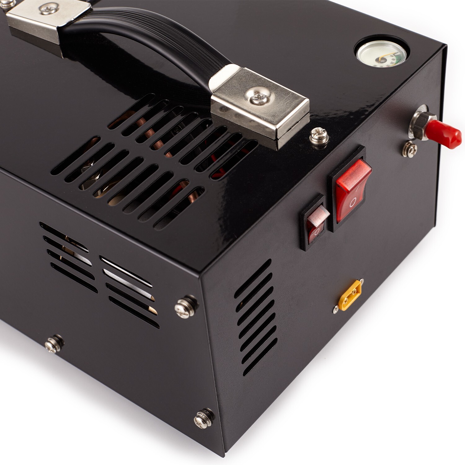 PCP Air Compressor 12V/110V/220V Manual-Stop High Pressure PUMP 30Mpa/4500Psi