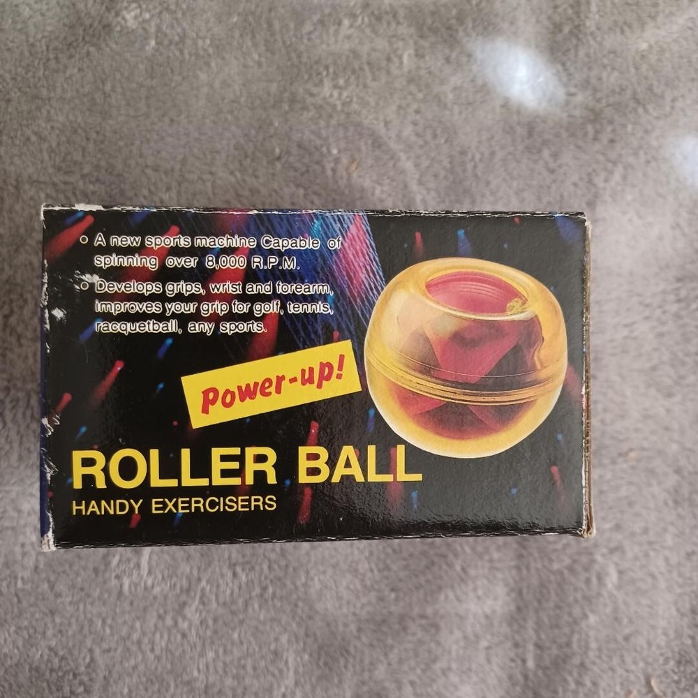 Roller Ball Develop Grip Wrist Forearm Strength Self Contained Hand Exerciser