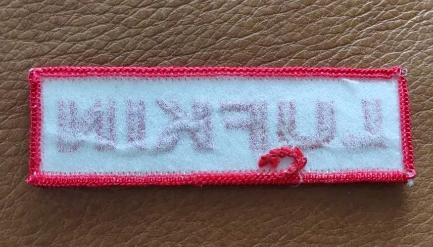 LUFKIN Trailer Embroidered Patch