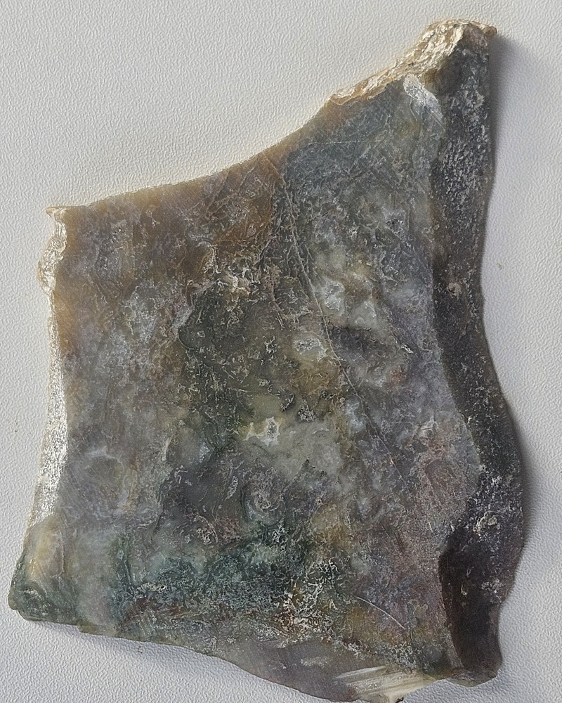 Moss Agate Lapidary Slab 141 Grams