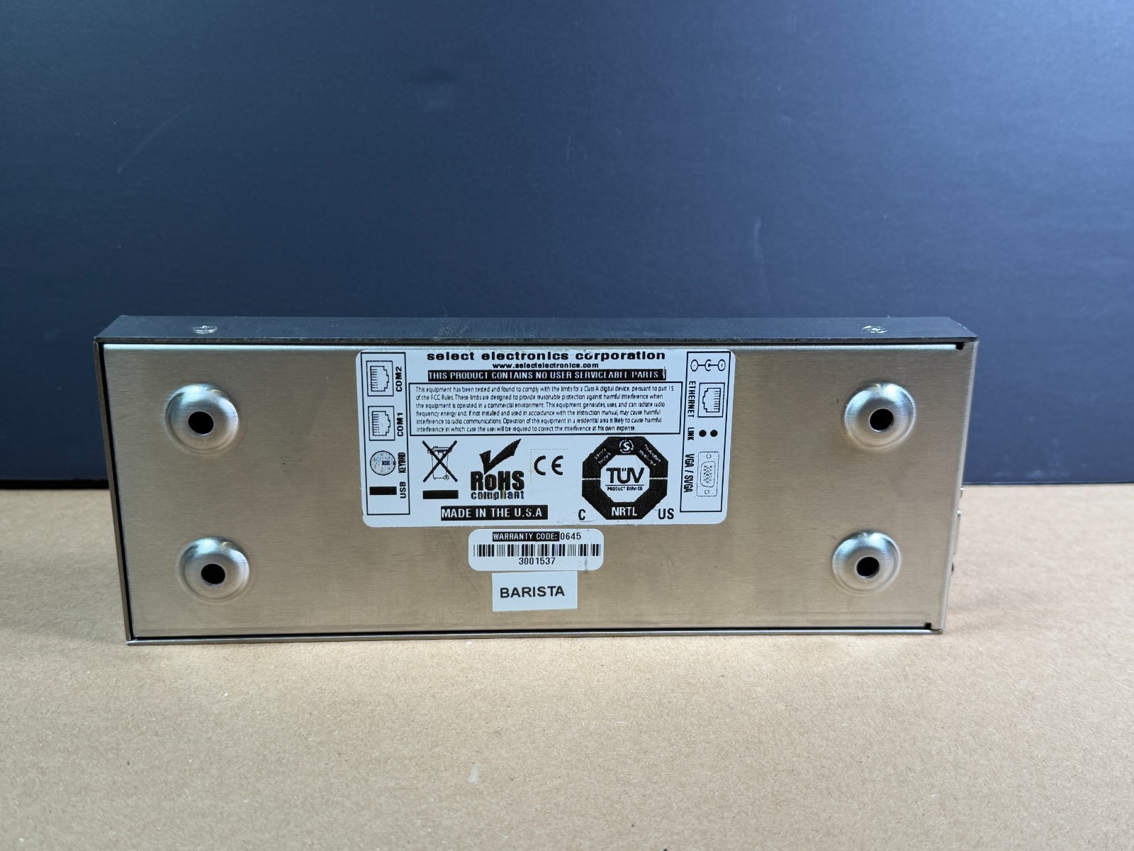 Oasys Ipad Kitchen Controller Bump Bar Works Ships Fast!!!