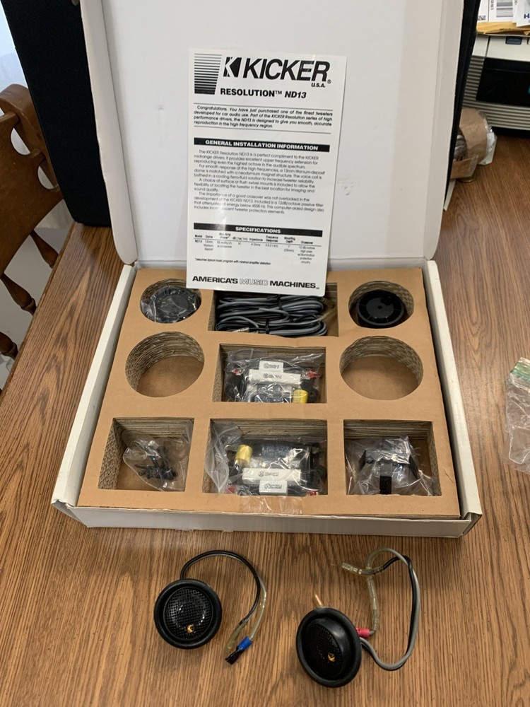 KICKER Resolution ND13