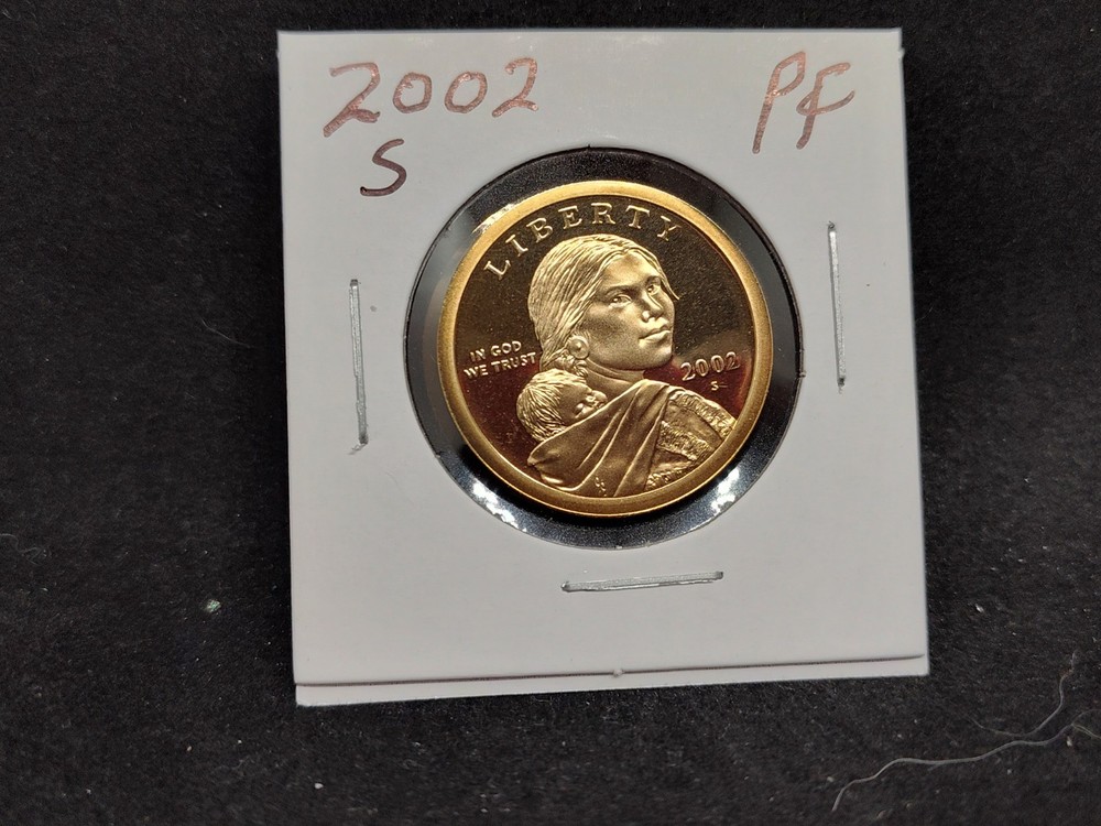 2002 S Proof Native American Dollar