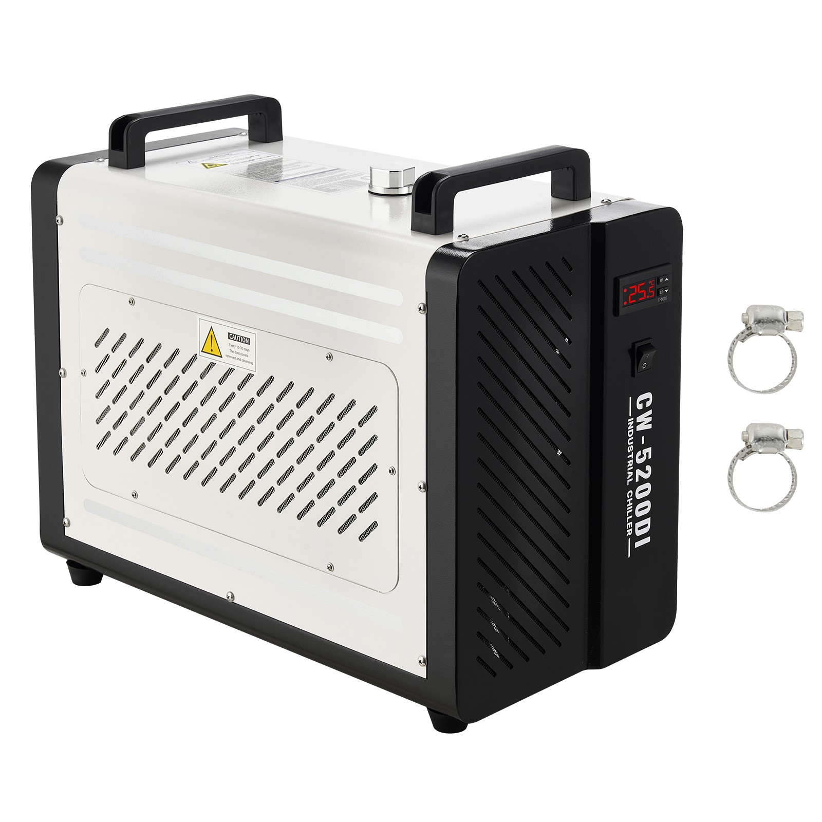 Uimoso Industrial Water Chiller 5460BTU/h Cooling System with Compressor 4.2 GPM