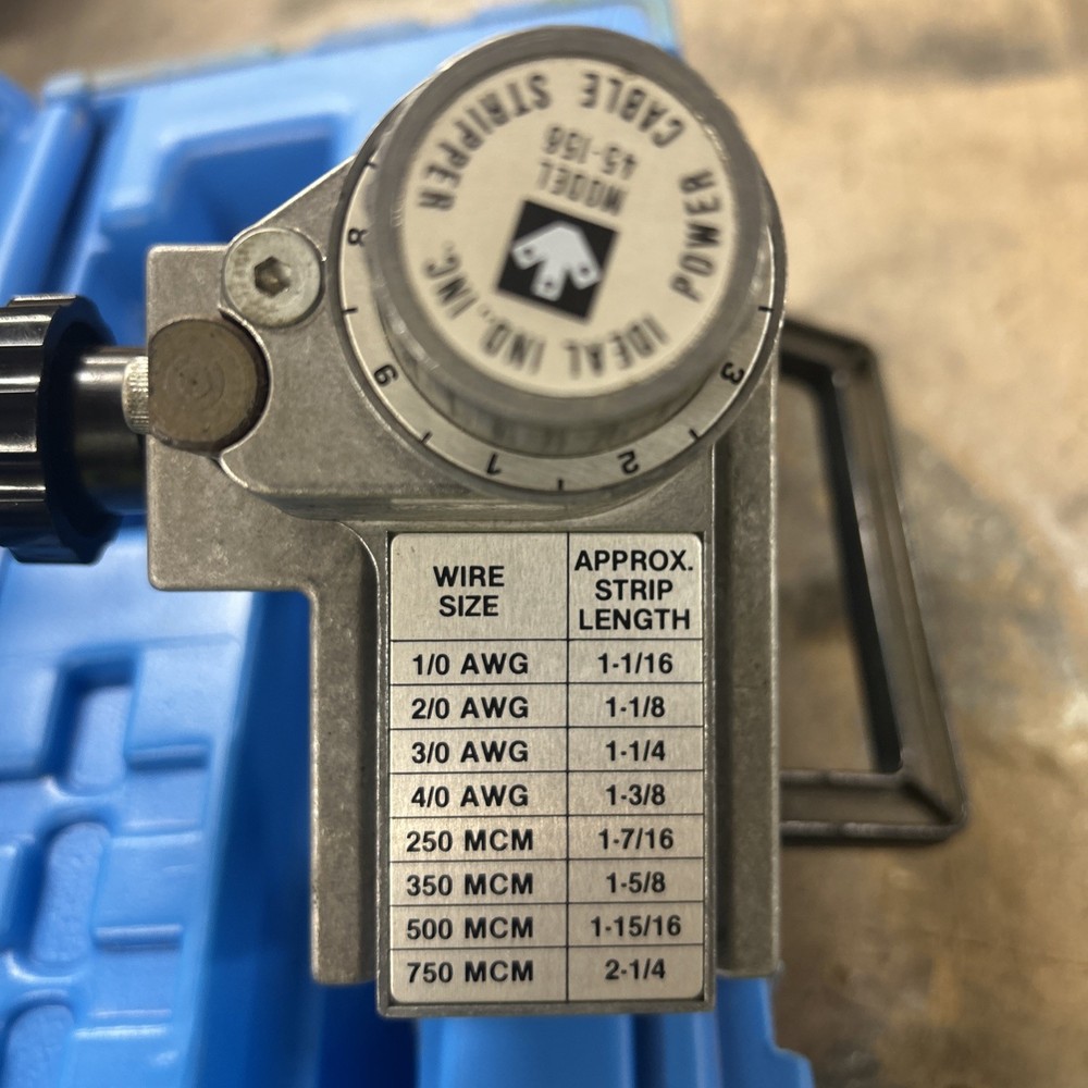 Ideal Power Cable Stripper 45-156
