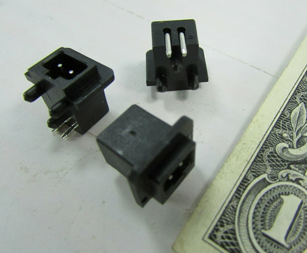 20 Tiger Technology 2-Pin Male Pin Right Angle Rectangular Receptacles E158869-R