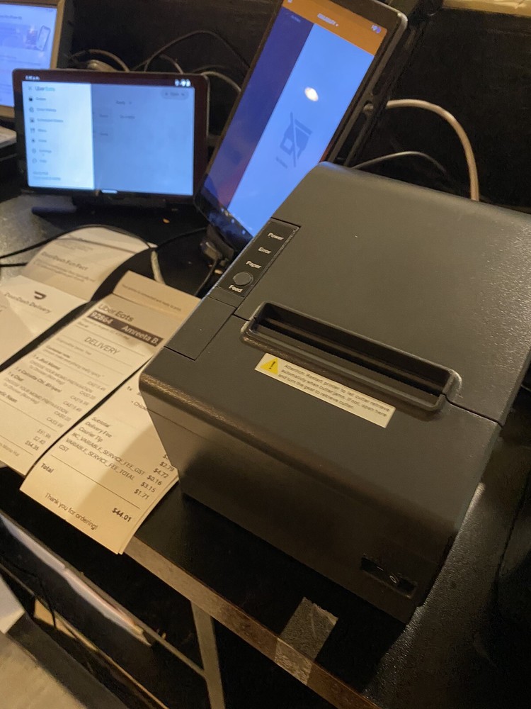 Multi Bluetooth Printer For Doordash, Ubereats, Skip, Square, Clover.