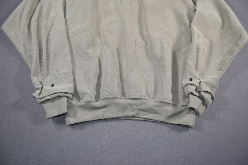 Zero Restriction Jacket Mens Small Khaki Woven Golf Outerwear Pullover Bomber