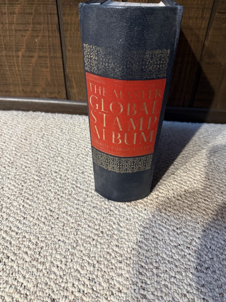 Master Global Stamp Album 4" Binder  without Stamps