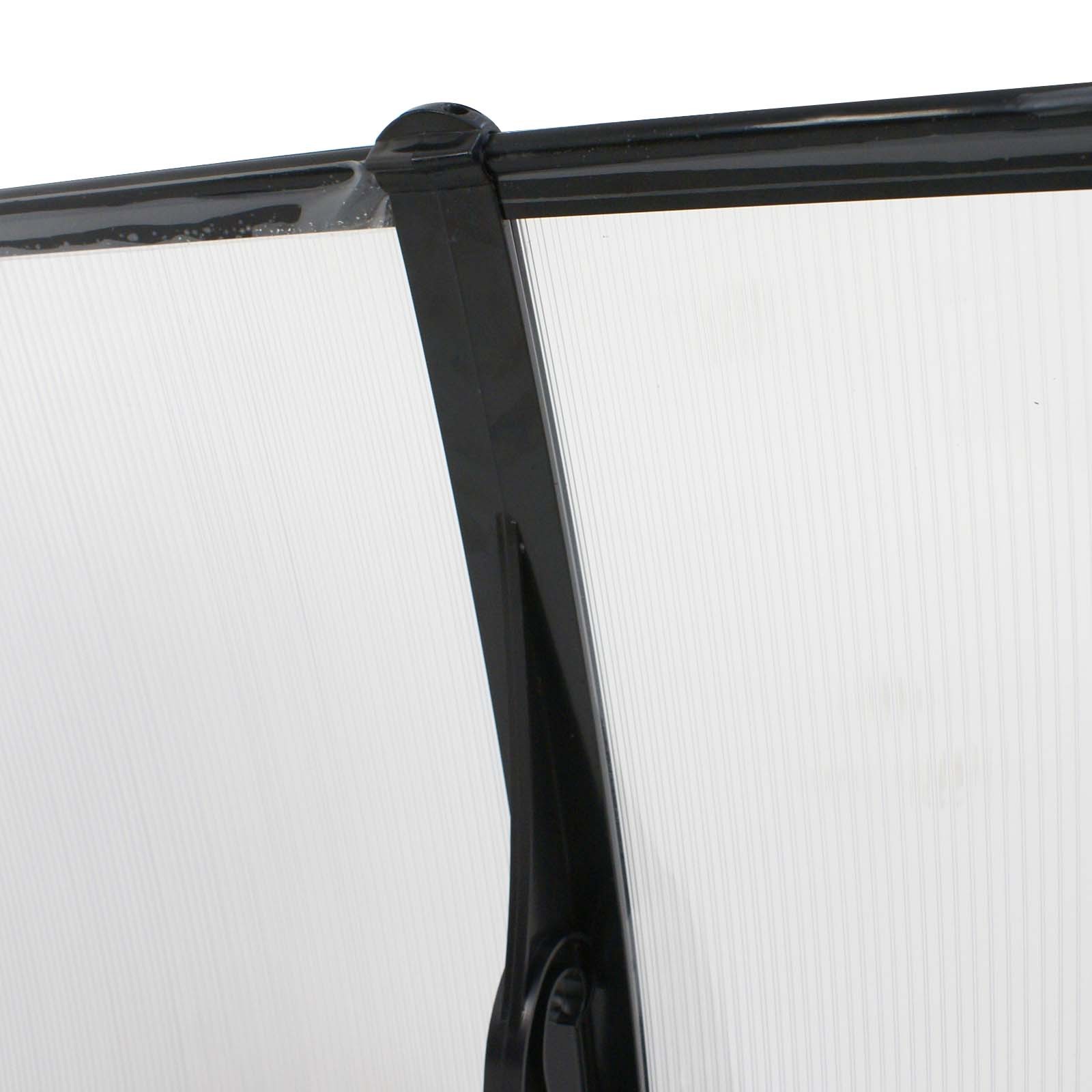 40" x 80" Outdoor Polycarbonate Front Door Awning Canopy