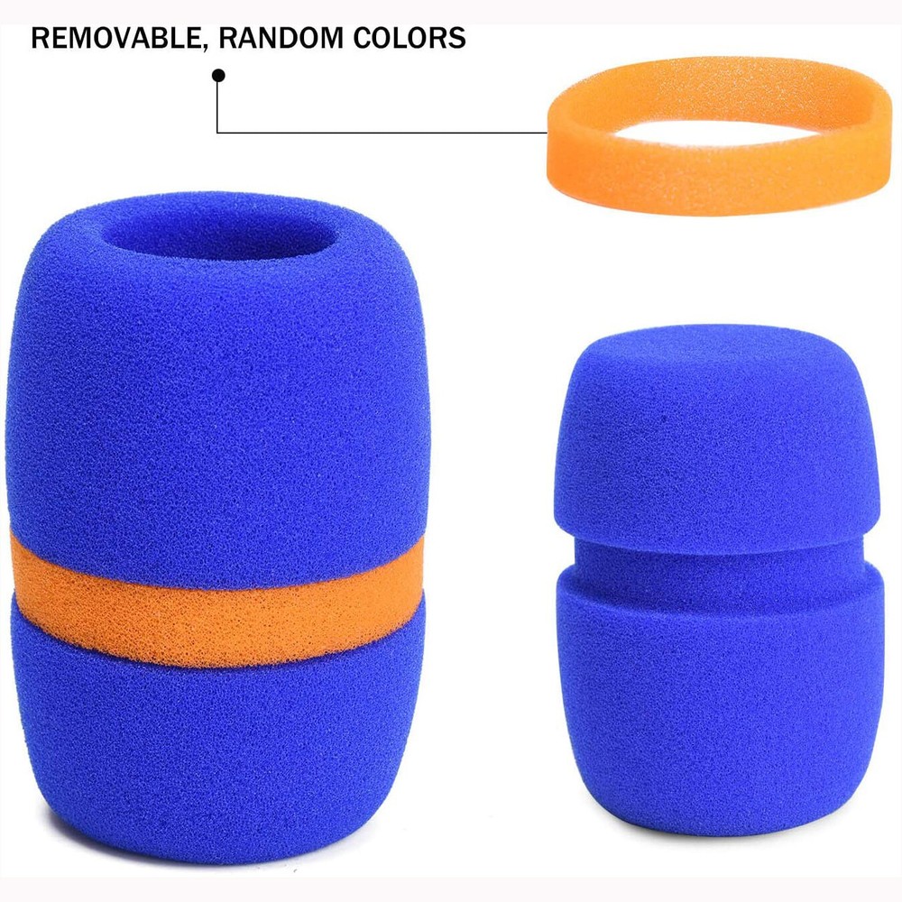 10 Pack Thick Microphone Windscreen Sponge Foam mic Sock for Sennheiser wireless