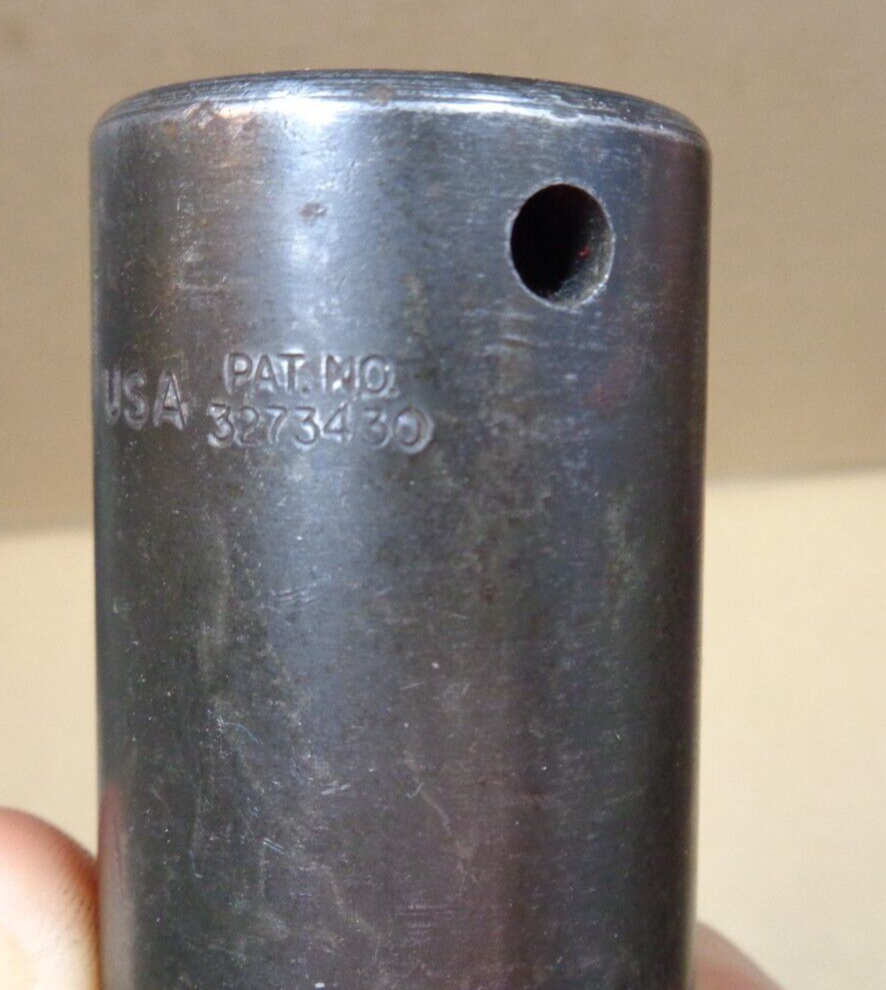Vtg SNAP-ON Tools USA 1/2" Drive 1" SP-320-1/2 Spanner Socket ~ Underlined Logo