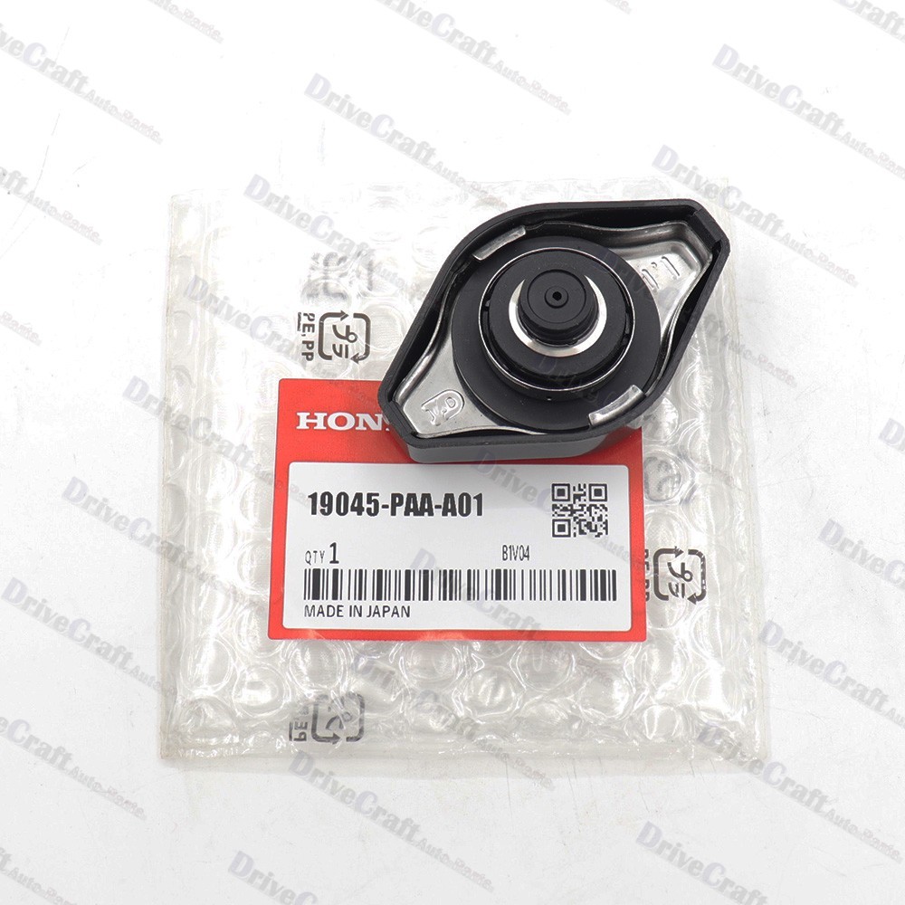 OEM Black Cooling Radiator Cap for Honda Accord Civic CR-V Fit Acura MDX RDX TLX