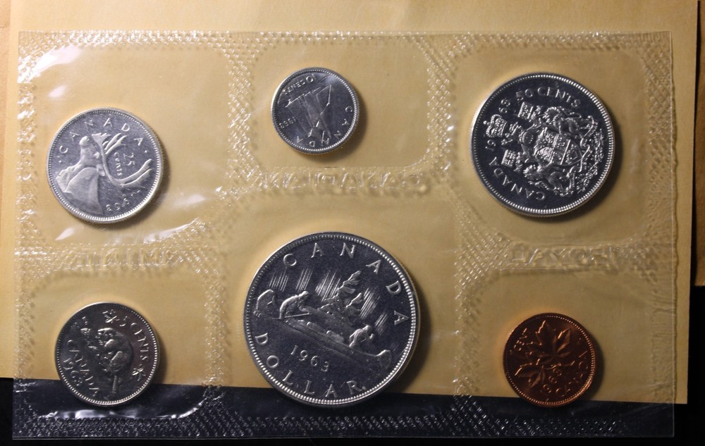 Canada 1963 Mint Proof Like Set With Envelope (BBX)