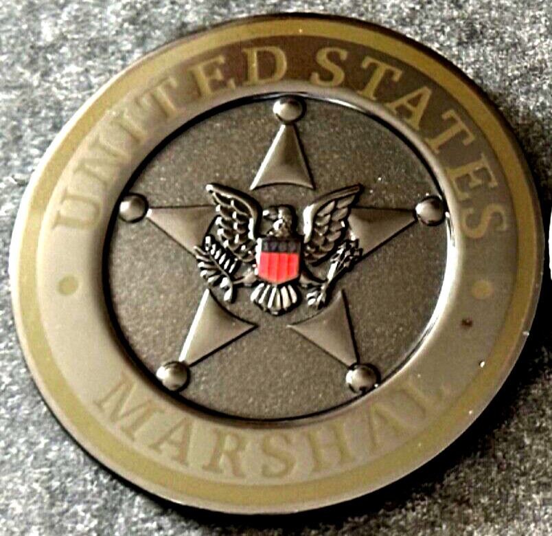 US Marshals Service ThirdGEN NDofOH version TacticalBLACK challenge coin