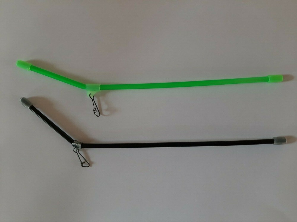 10 x anti-tangle ledger booms with hooked snap