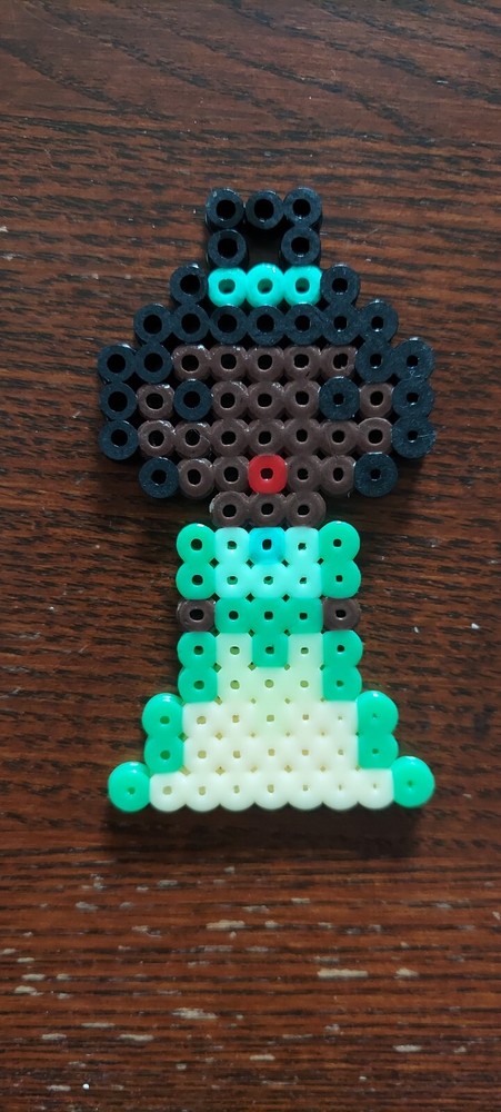 Handmade Perler Bead Keychains