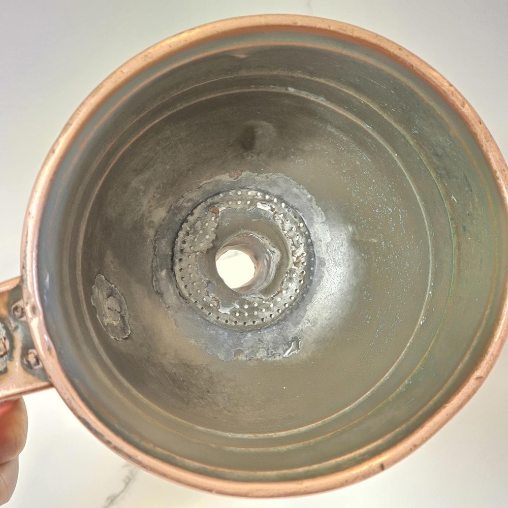 Vintage Copper Funnel with Handle
