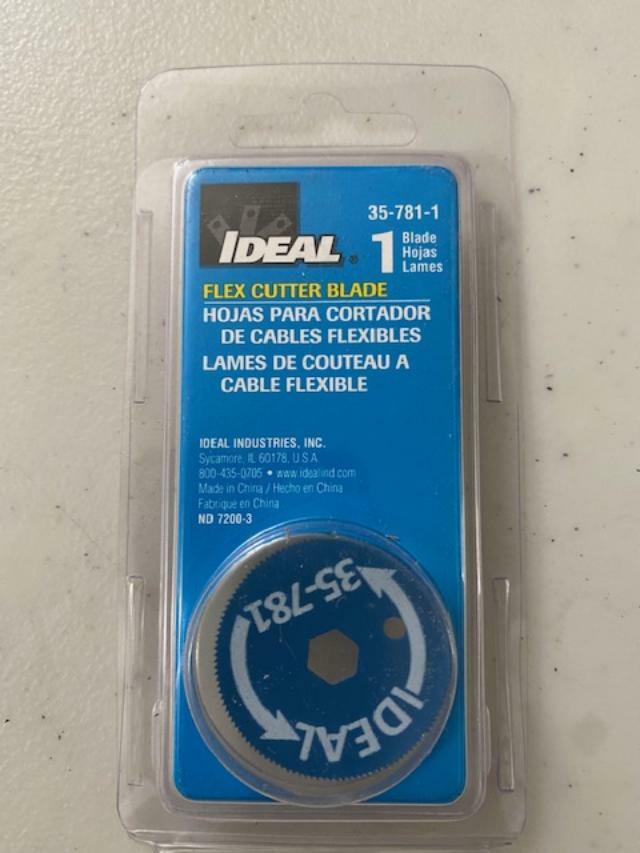 Ideal 35-781-1 Replacement Blade, BX Cutter, 1/pack