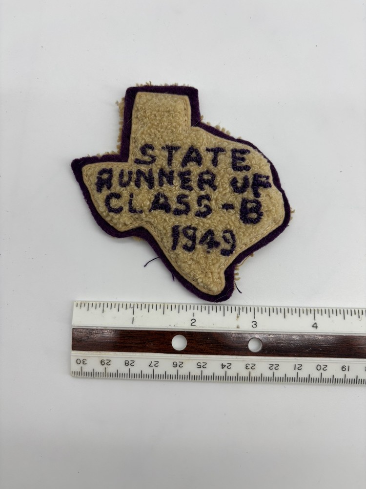 Texas State Runner Up Patch Class of 1949 B