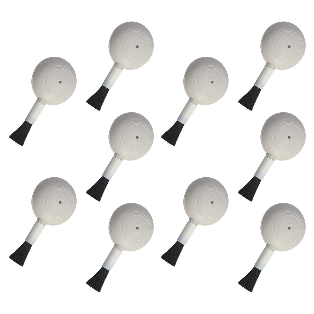 10Pack Rubber Blower Brush For Camera Lens Sensor Cleaning Anti-static Bristles