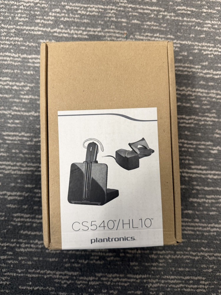 Plantronics CS540/HL10 Wireless Headset System - NEW
