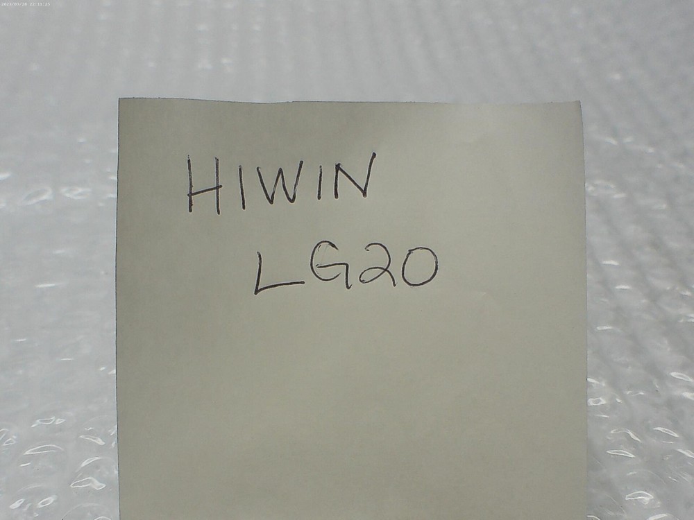 HIWIN LG20 LINEAR GUIDE UNMP