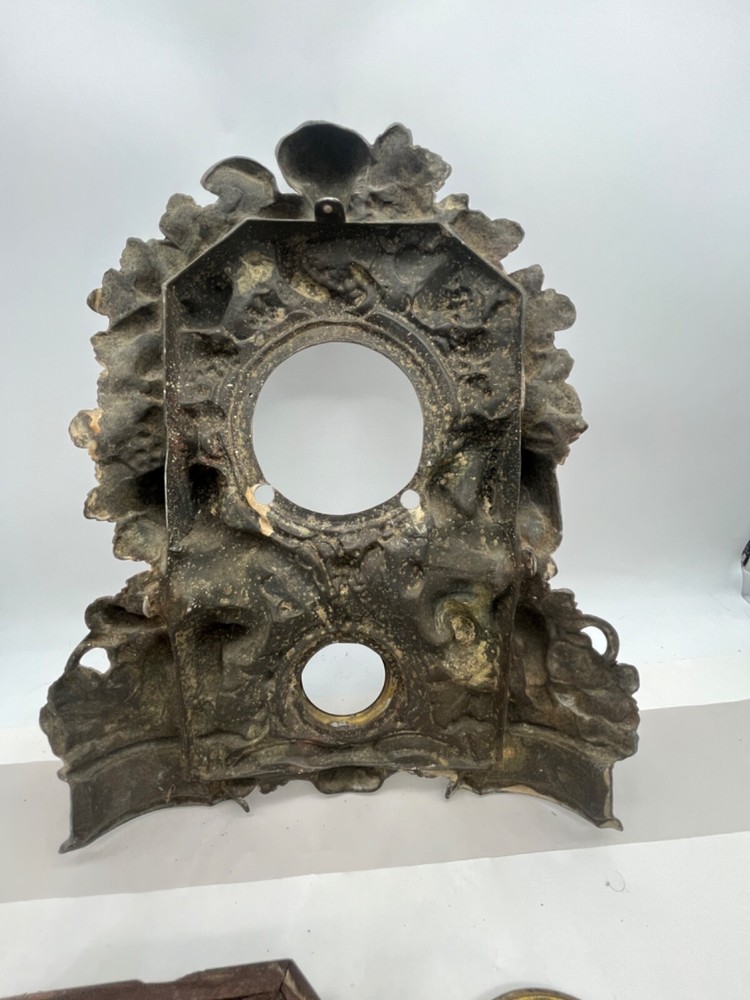 1850's The American Clock Co. Cast Clock.