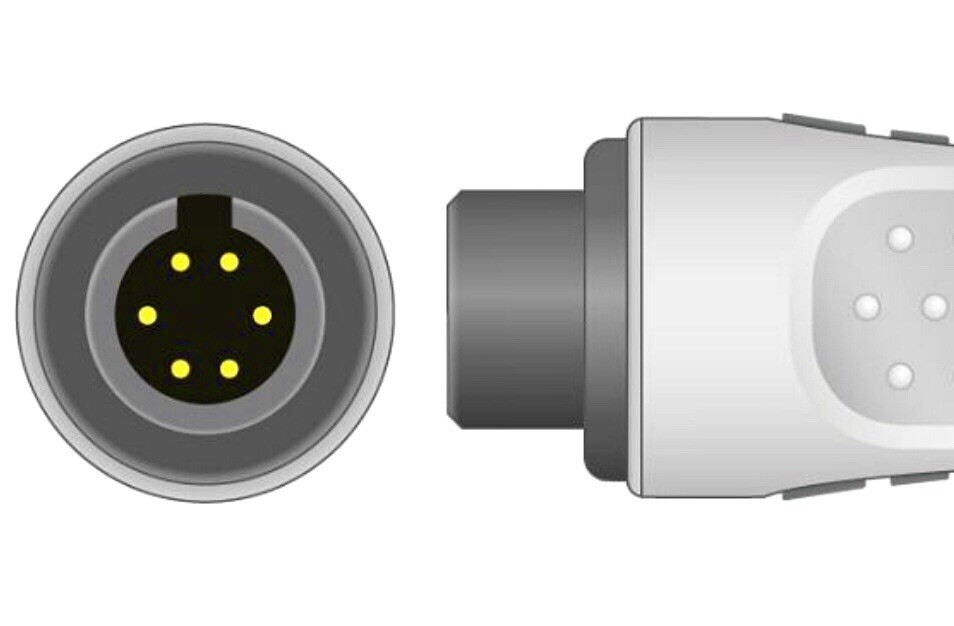 MINDRAY Passport ECG Trunk Cable 6 Pin 3 Lead Compatible - Same Day Shipping