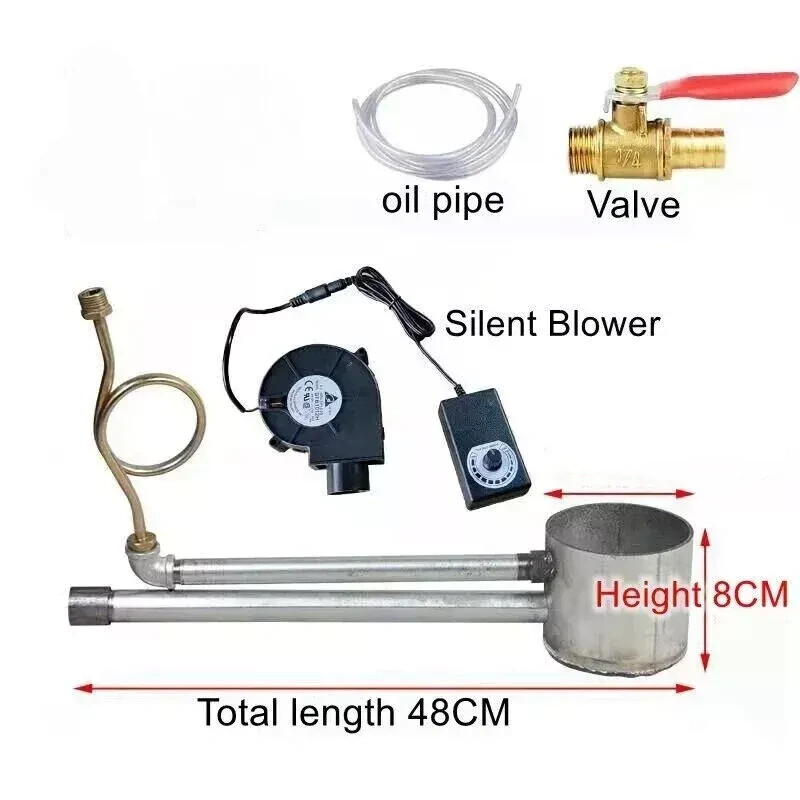 New Waste Oil Burner Old expired oil Stove Cooking Heating Furnace Burning Tool