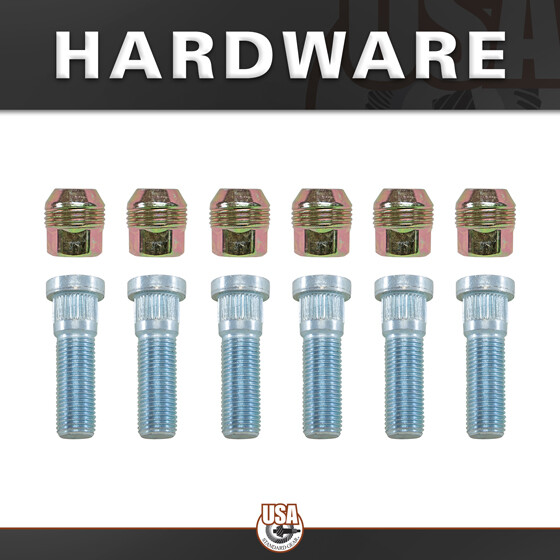 Rear Axle Kit Fits Chrysler 8.25" Diff 29 Spline 5 Lug 29-13/16" Long