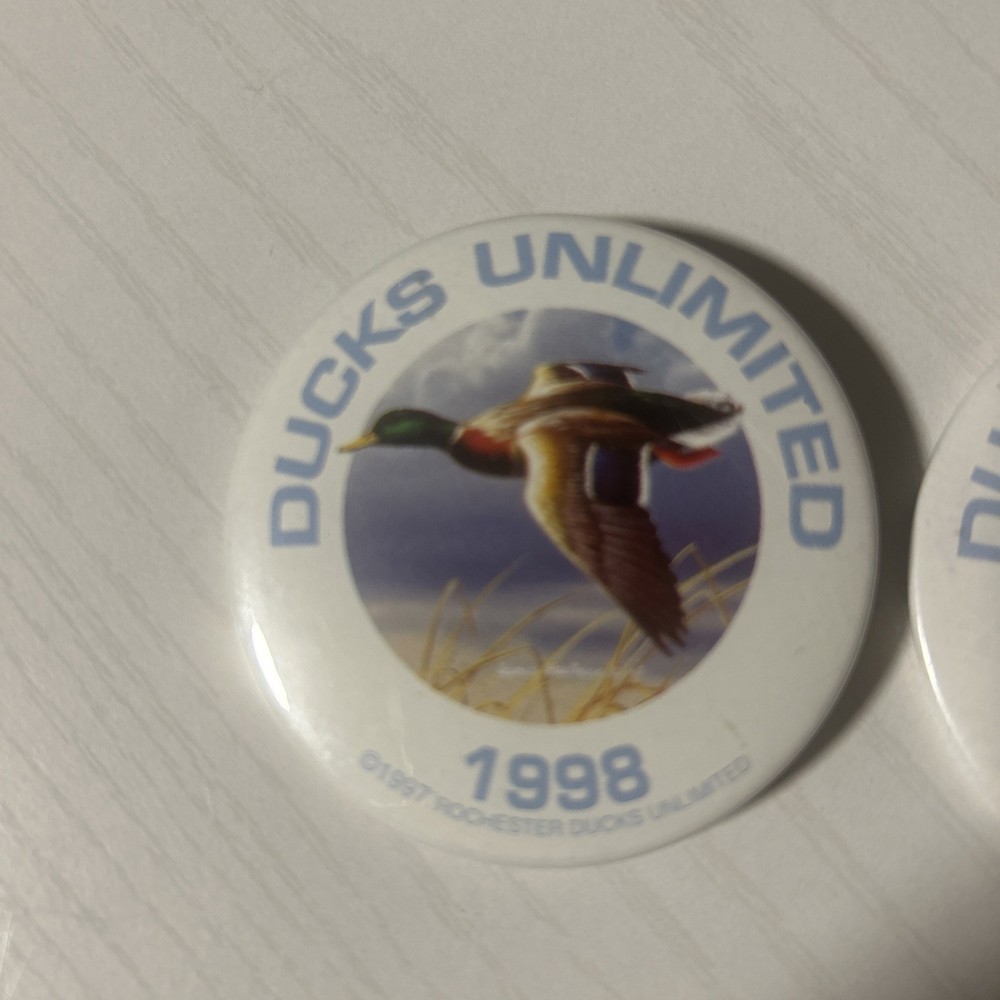 1998 1999 Ducks Unlimited DU Button