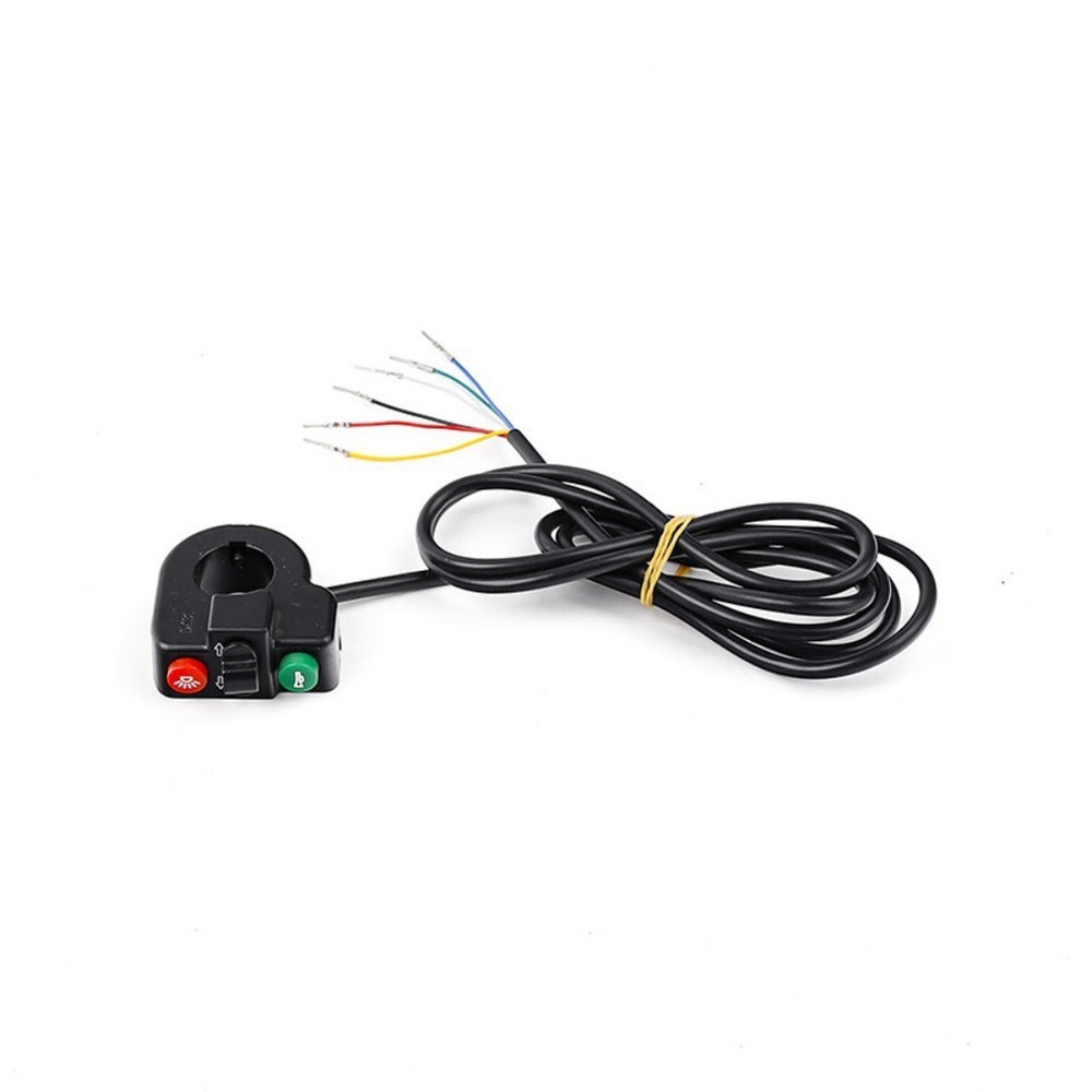 E-Bike Handlebar Switch Standard 22mm Fitment Size Three-in-One Functionality