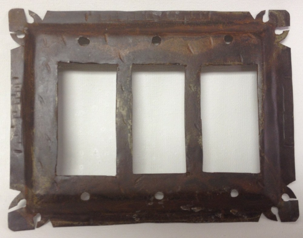 Rustic Switch Plate/Outlet Covers with Cut Corners- Many configurations!