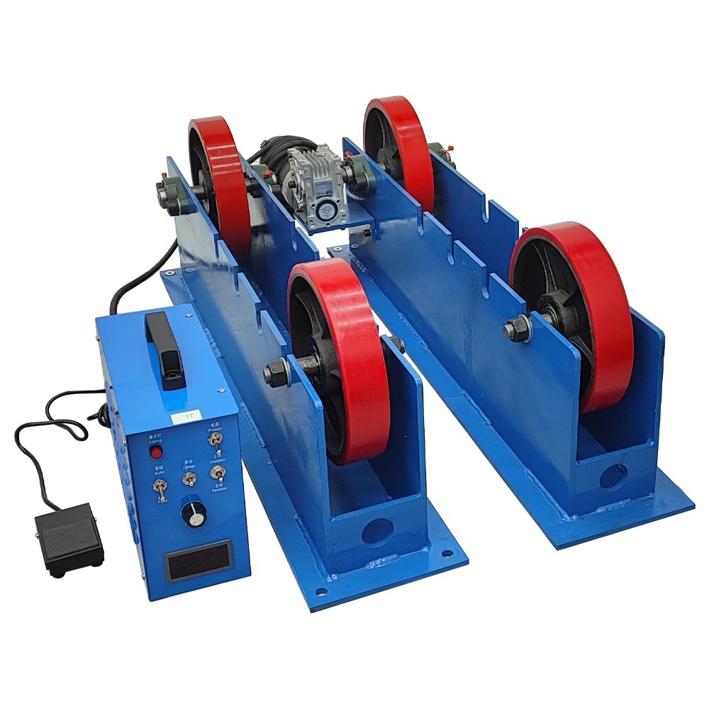 1Ton Welding Turning Roller Positioner Weld Bracket Adjustable Width 2200lbs