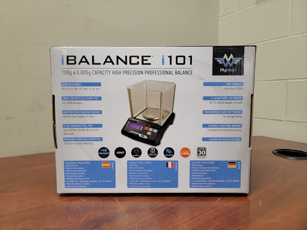 My Weigh iBalance 101 Table Top Precision Scale