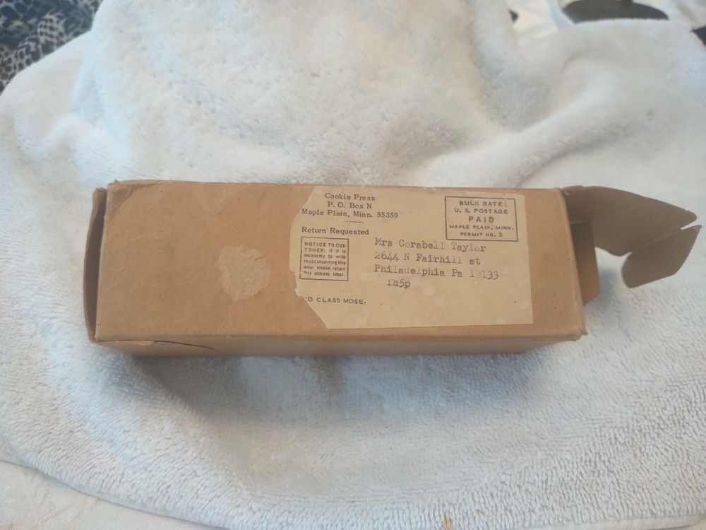 Vintage Cookie Press