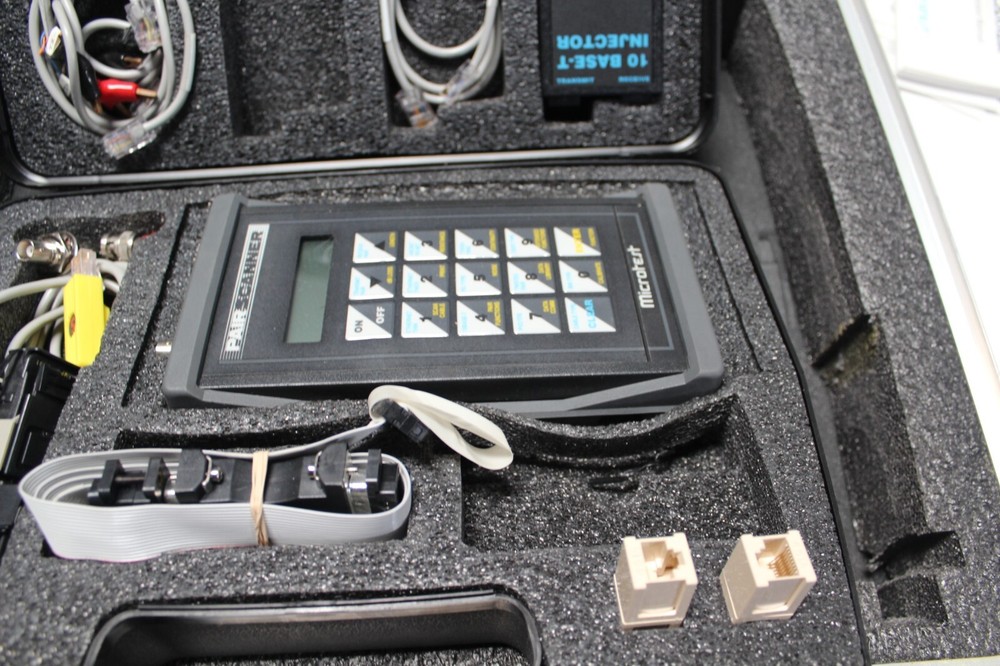 MICROTEST Bundle MT350 Scanner/Power Cord/Case/Mannuals/Cables +More