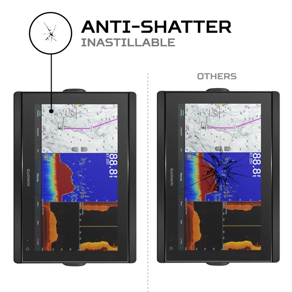 ANTISHOCK Screen protector for Garmin GPSMAP 8612xsv