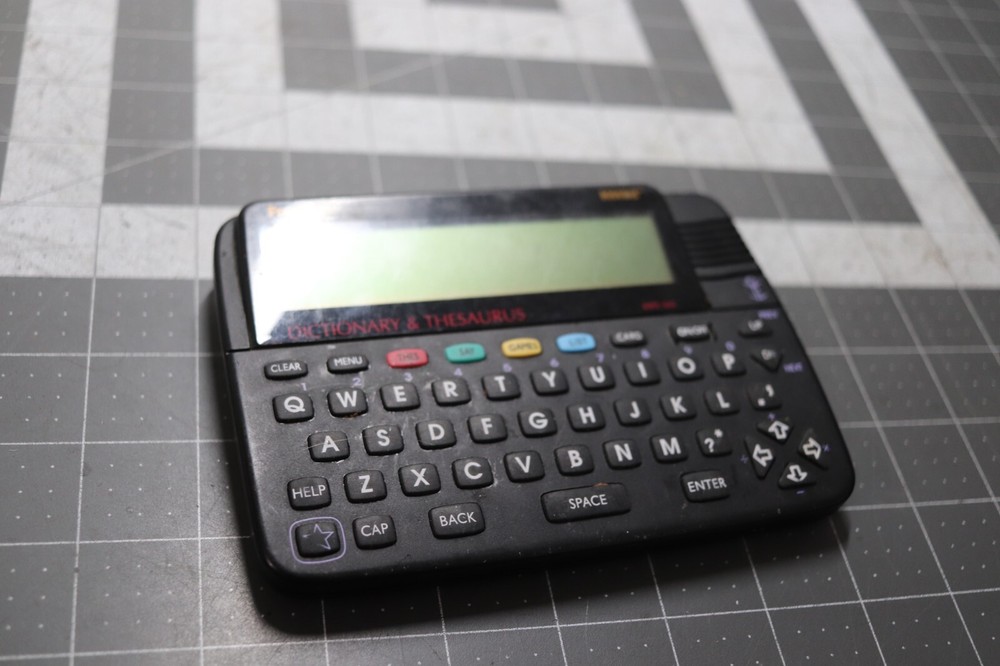 Franklin Bookman MWS-840 Electronic Talking Dictionary Thesaurus Works!