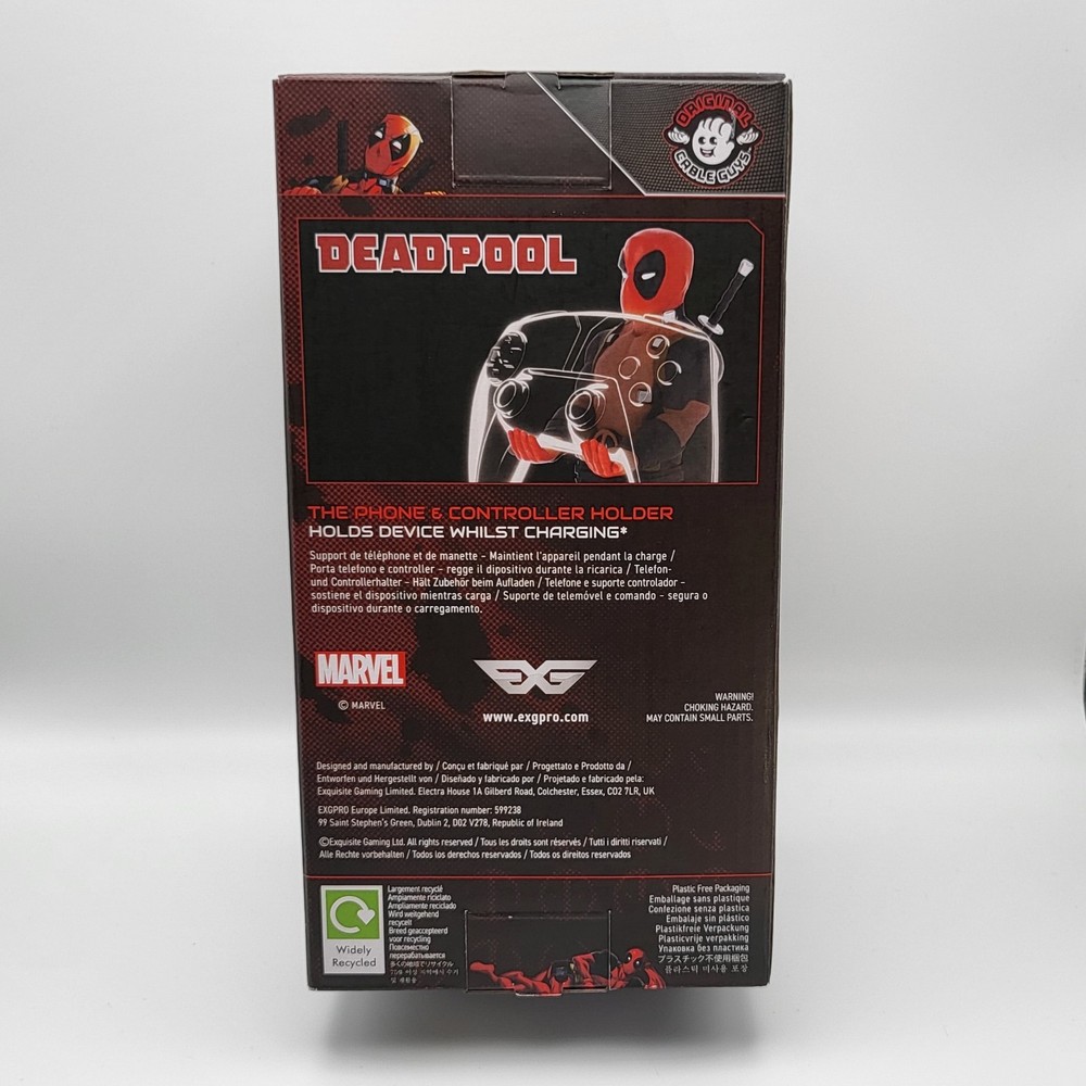 Exquisite Gaming Cable Guys Original Phone & Controller Holder DEADPOOL Marvel