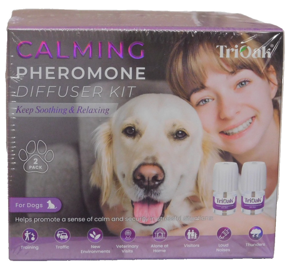 Trioak Calming Pheromone Diffuser Kit for Dogs