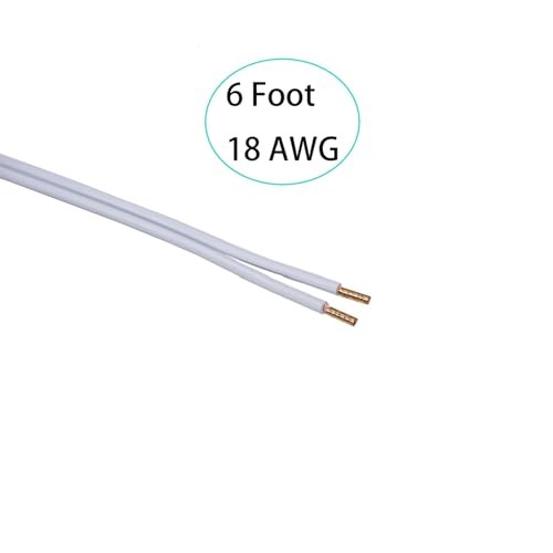 Lamp Cord with Dimmer, LED Timing Function，Dimmable & Timer 2/4/8Hrs, White