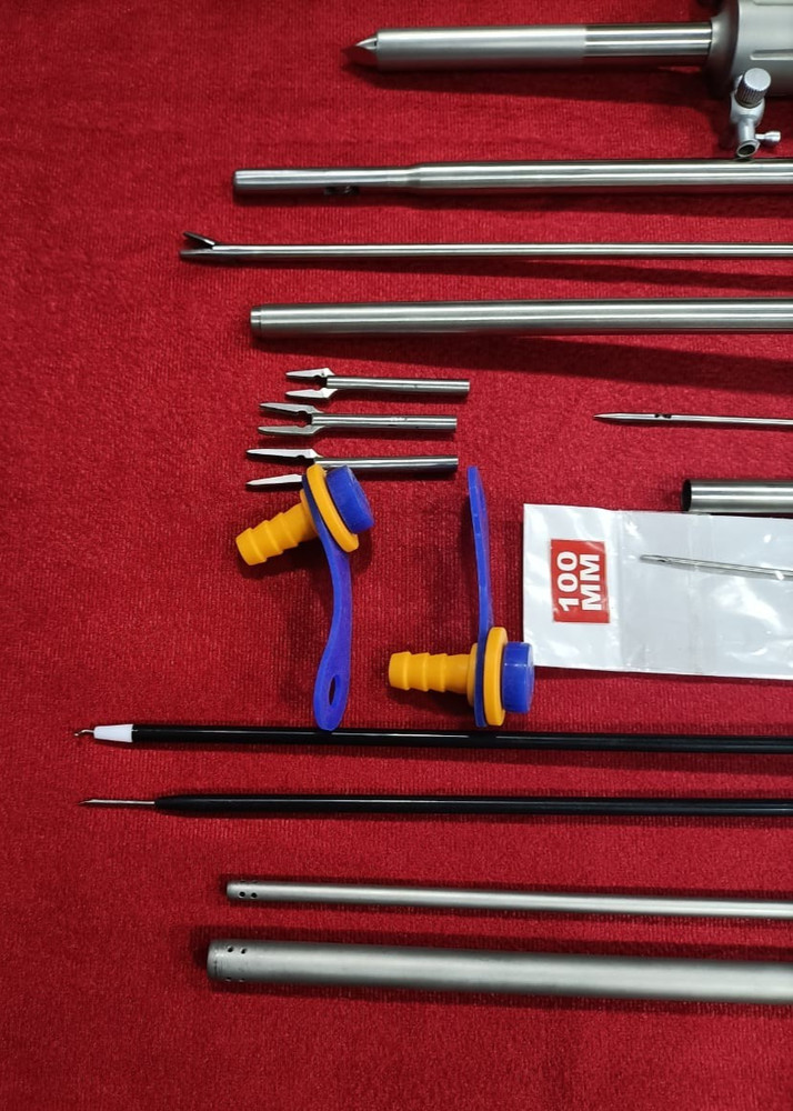 21pc - Laparoscopic Surgery Set SS High Quality Reusable Instruments