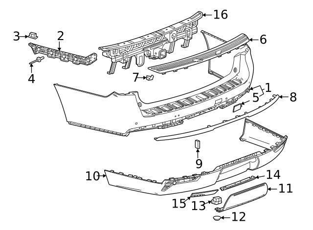 Genuine GM Support Bracket 85098364