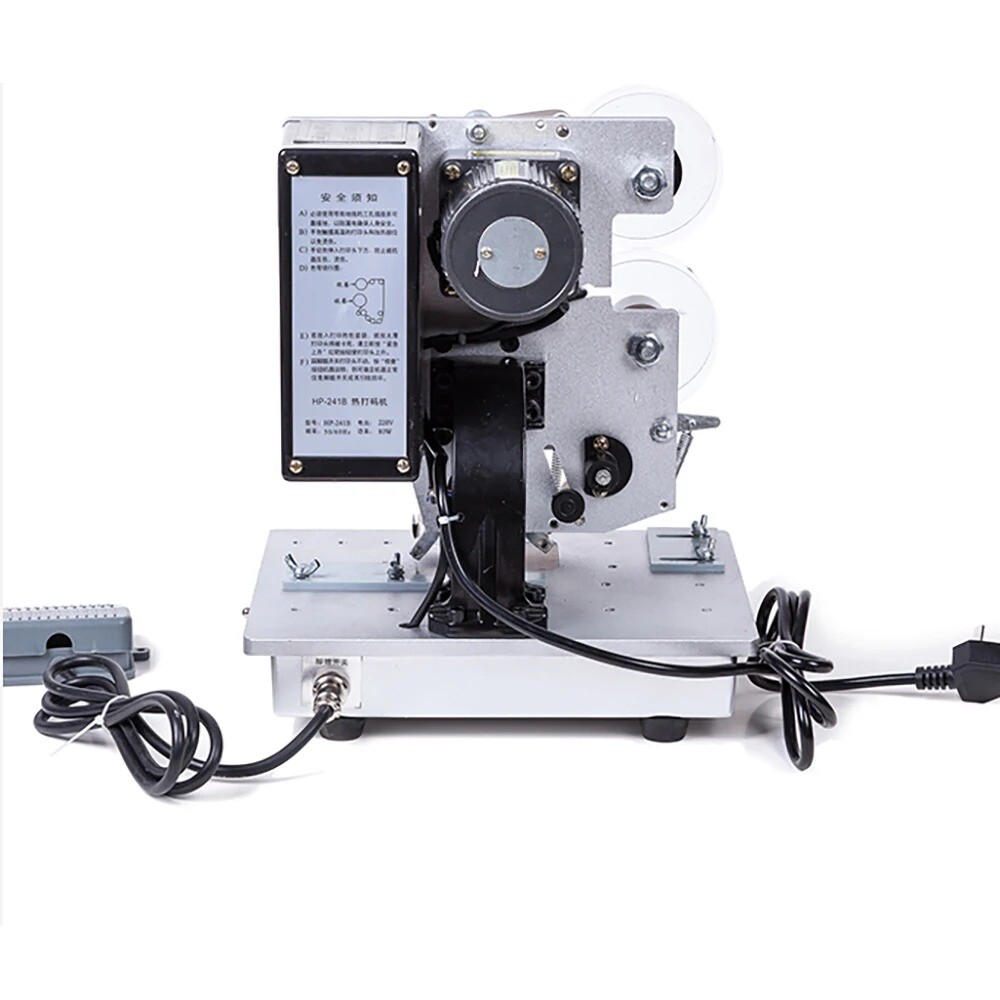 Coder Semi Automatic Plastic Bag Printing & Coding Hot Stamping Machine HP-241B