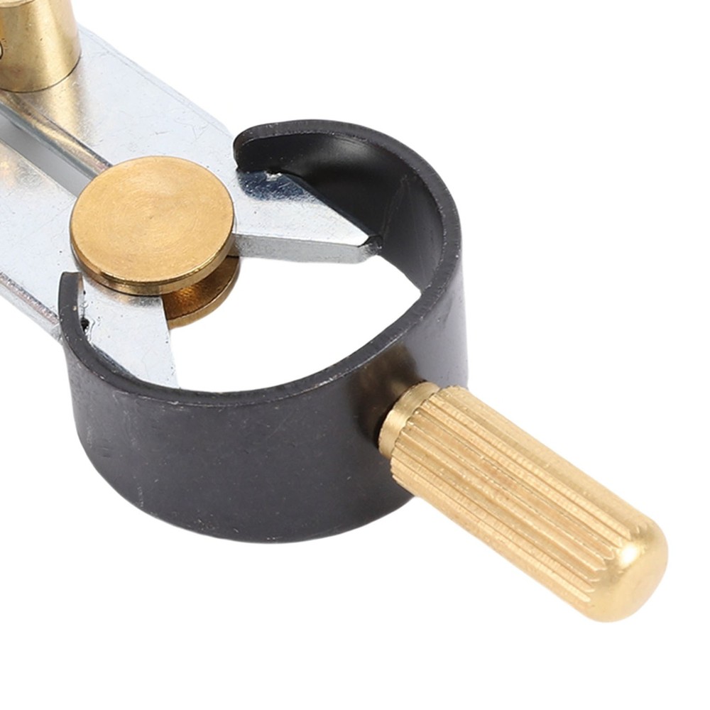 Spring Wing Divider Caliper Adjustable Lockable 4in Steel Leather Compass⭐