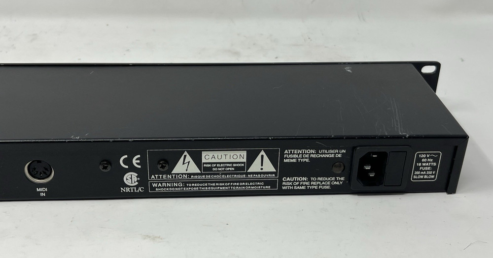 Digitech Studio Twin Stereo Effects Processor