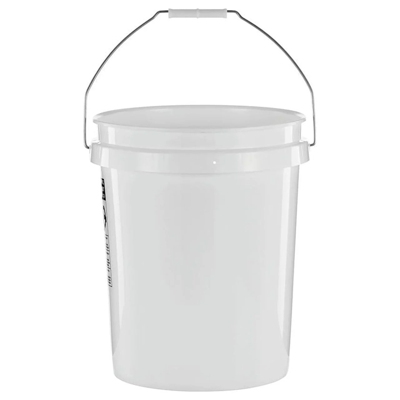(2 pack) United Solutions 5 Gallon Round Utility Bucket, Comfort Handle, Plastic